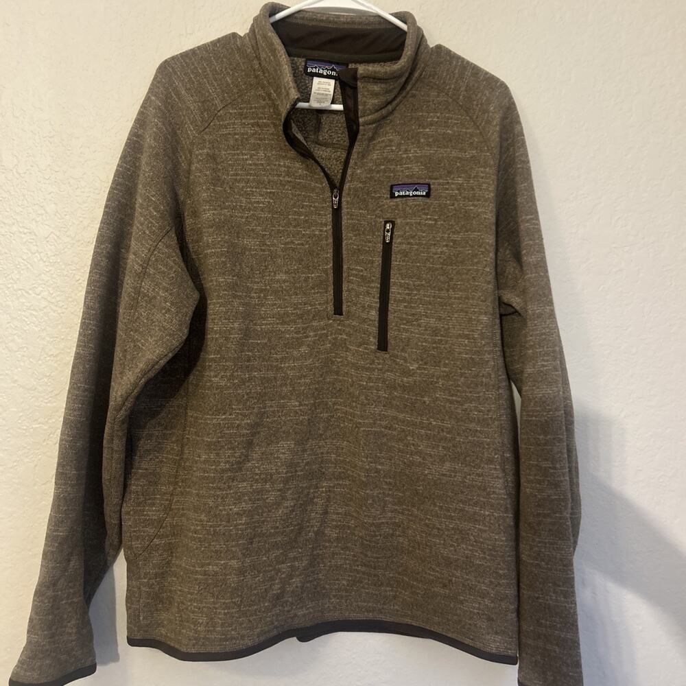 Patagonia Men's Heathered Quarter-Zip Better Sweater Pullover